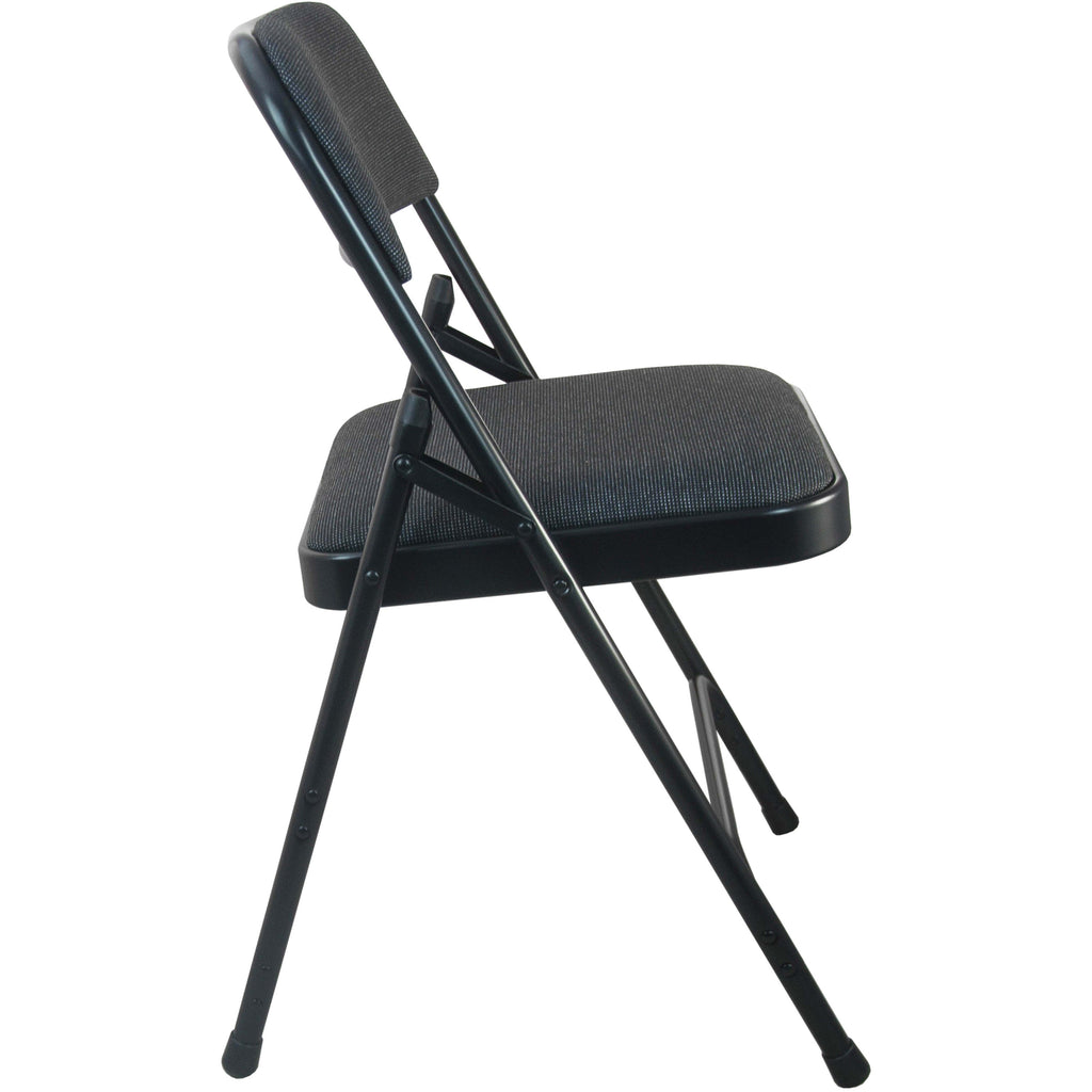 Padded Metal Folding Chair - Fabric Seat