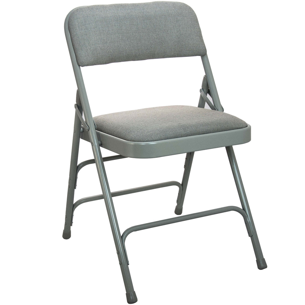 Padded Metal Folding Chair - Fabric Seat
