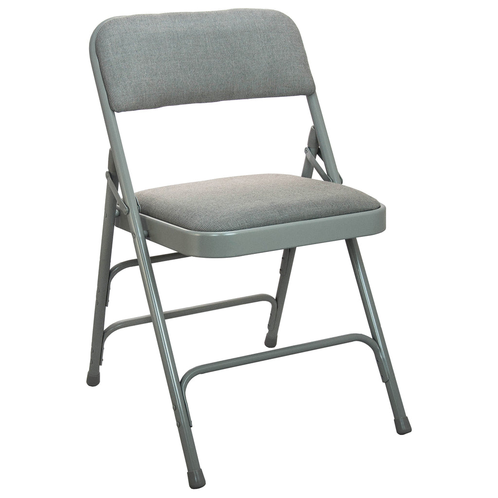 Padded Metal Folding Chair - Fabric Seat