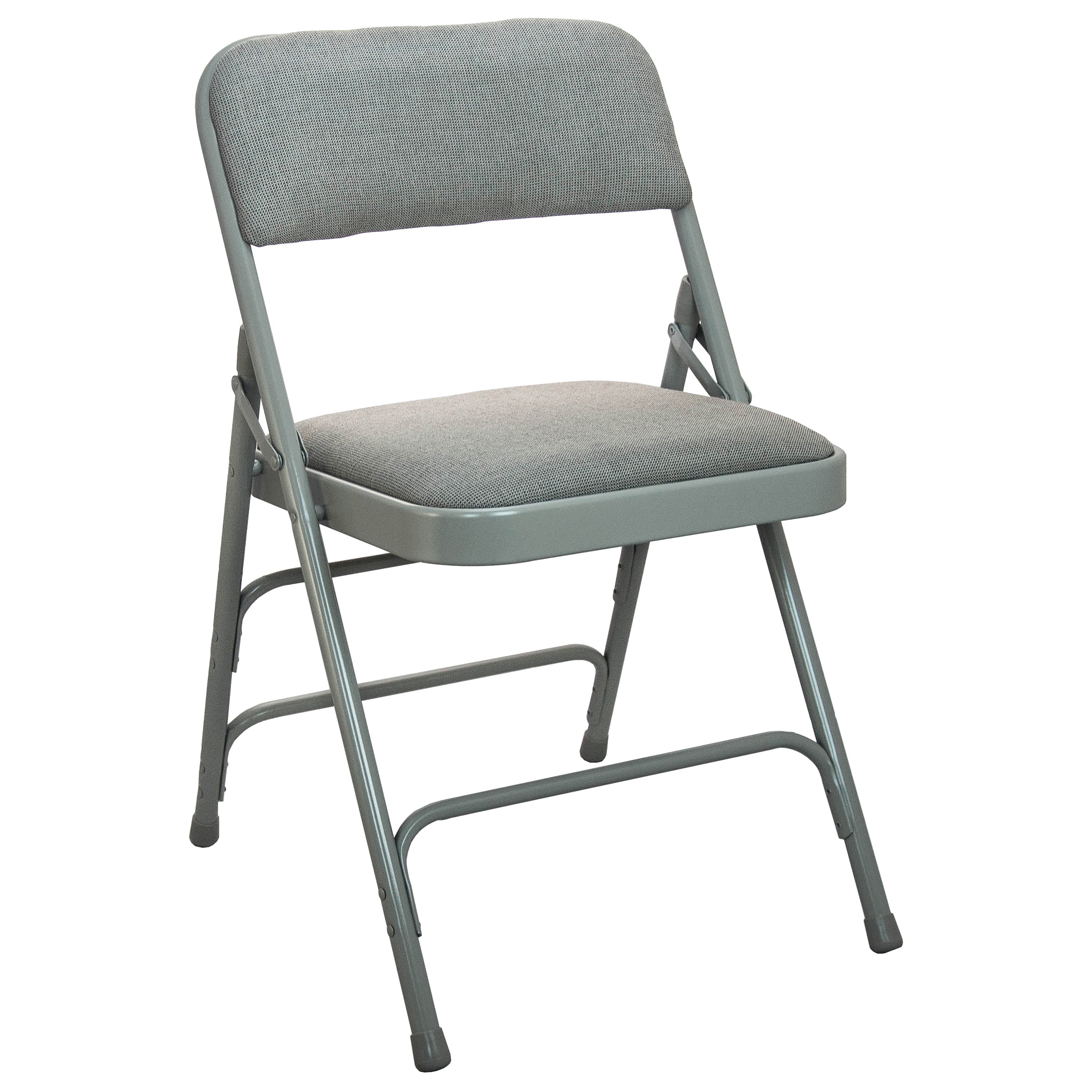 Padded Metal Folding Chair - Fabric Seat