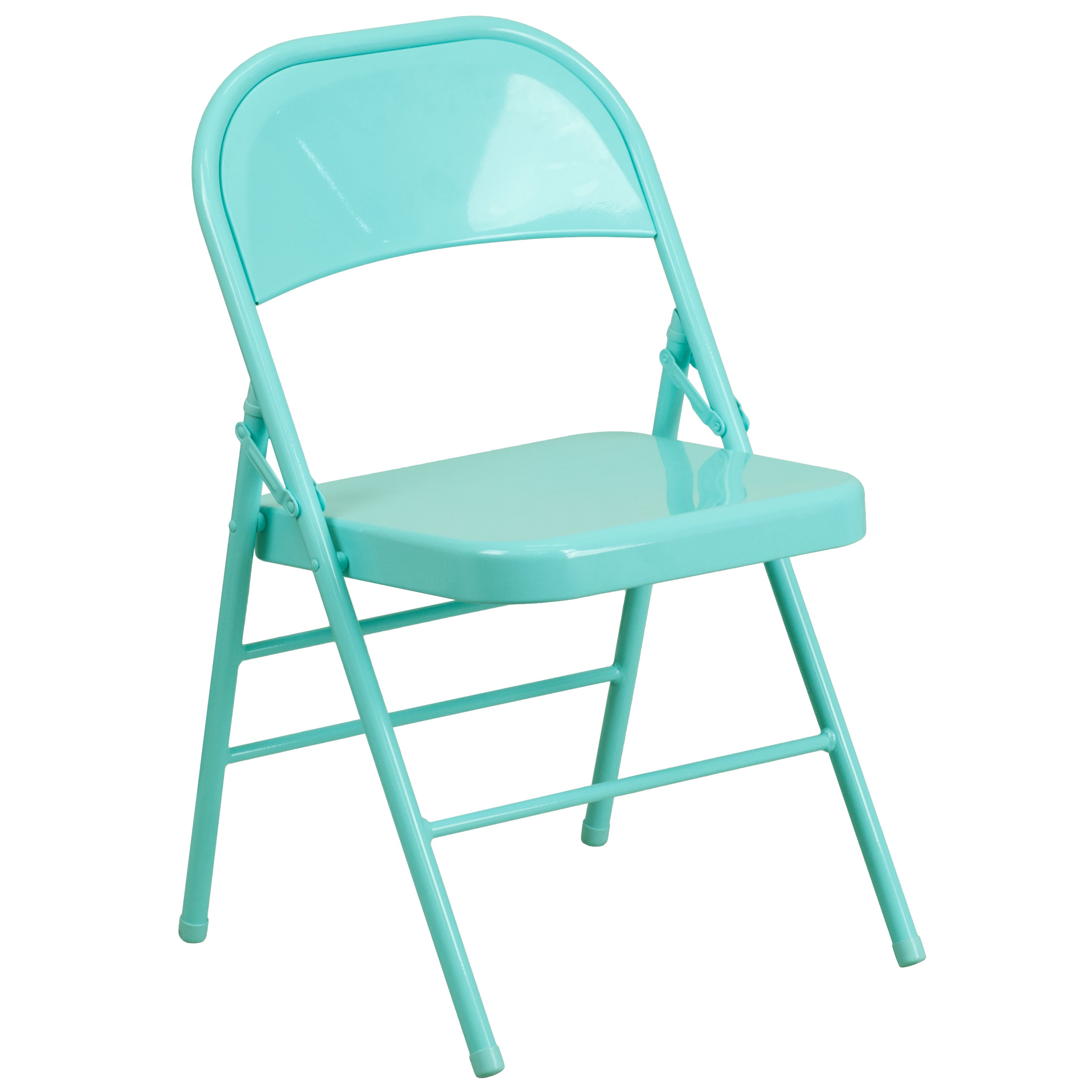 Series Triple Braced & Double Hinged Metal Folding Chair