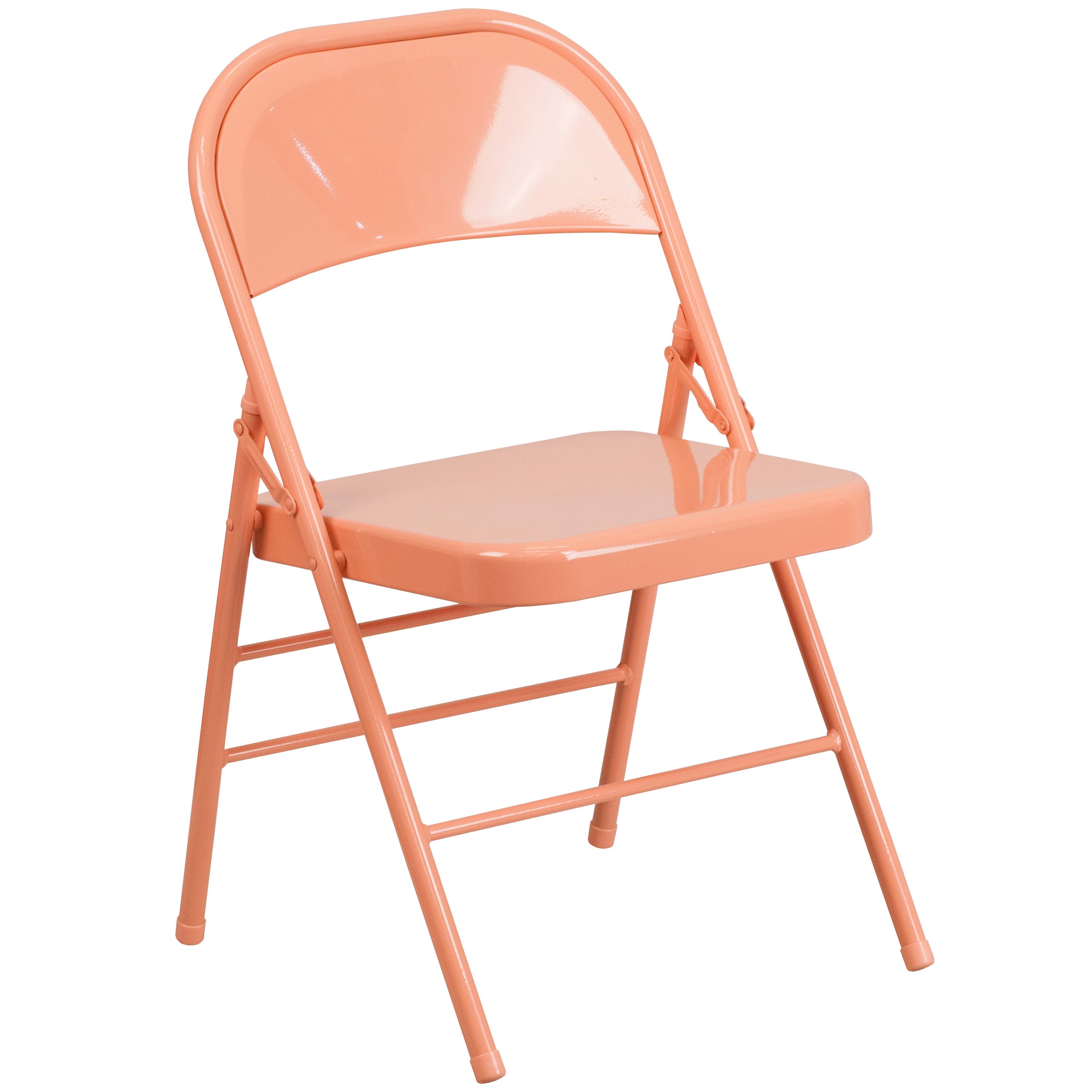 Series Triple Braced & Double Hinged Metal Folding Chair