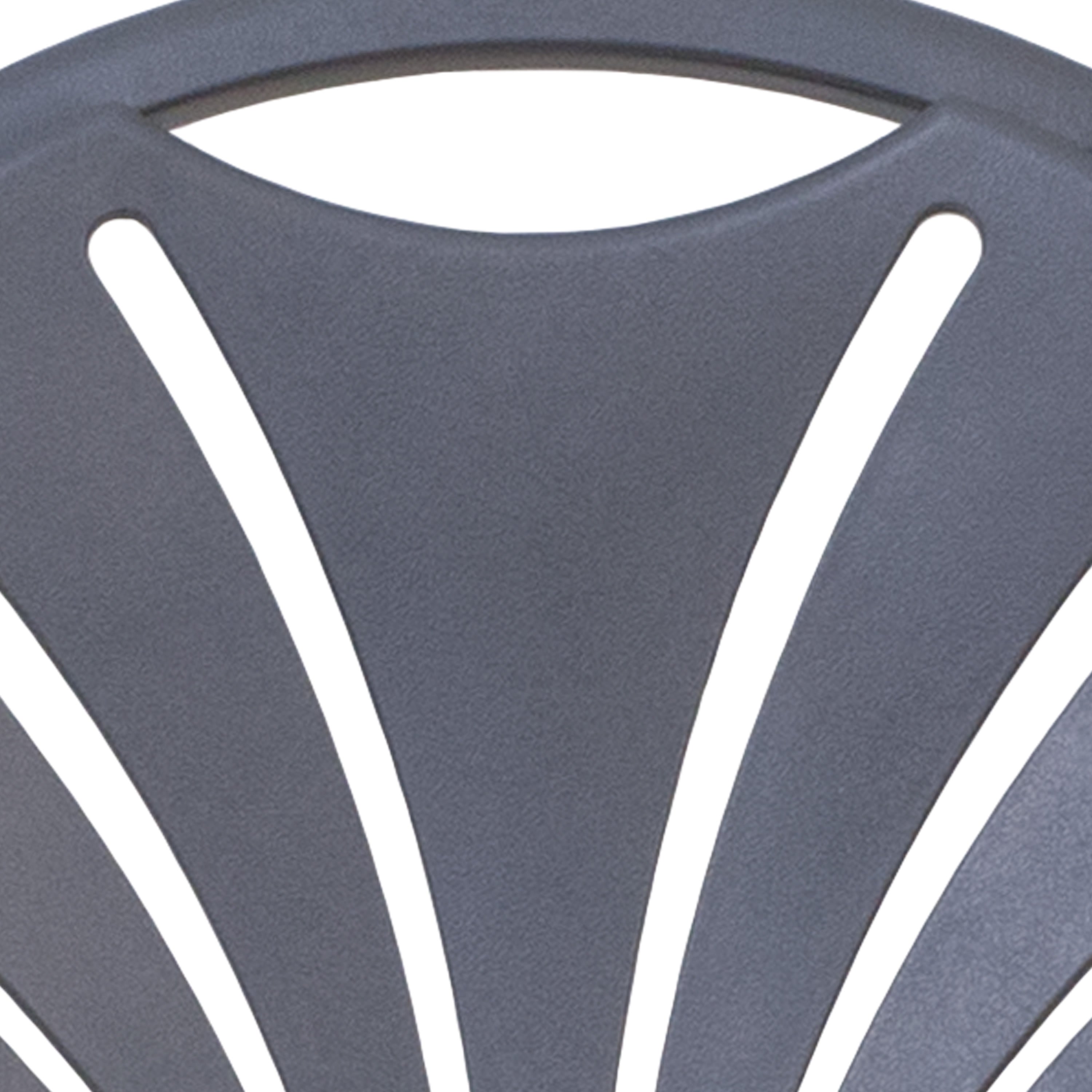 Series 650 lb. Capacity Plastic Fan Back Folding Chair