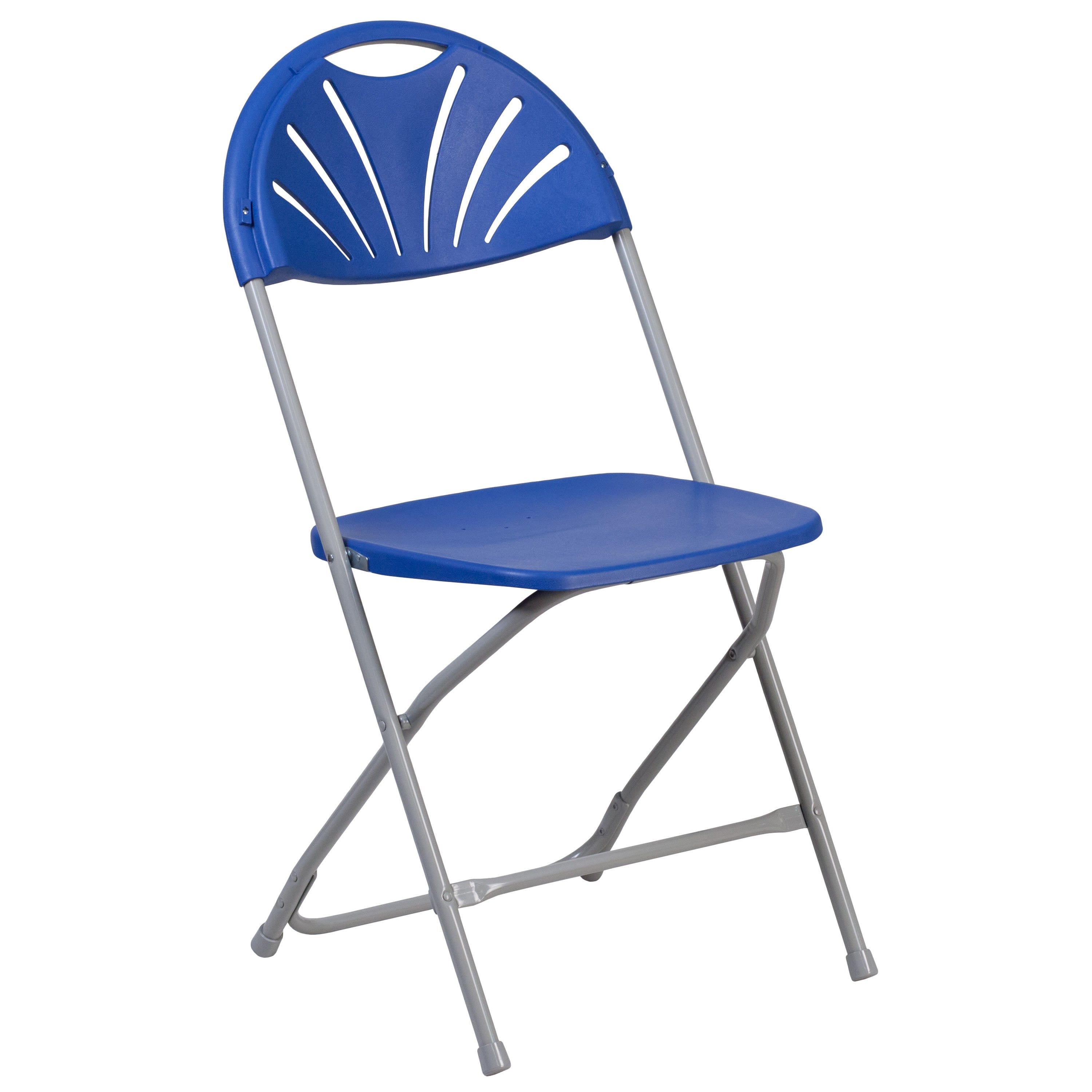Series 650 lb. Capacity Plastic Fan Back Folding Chair