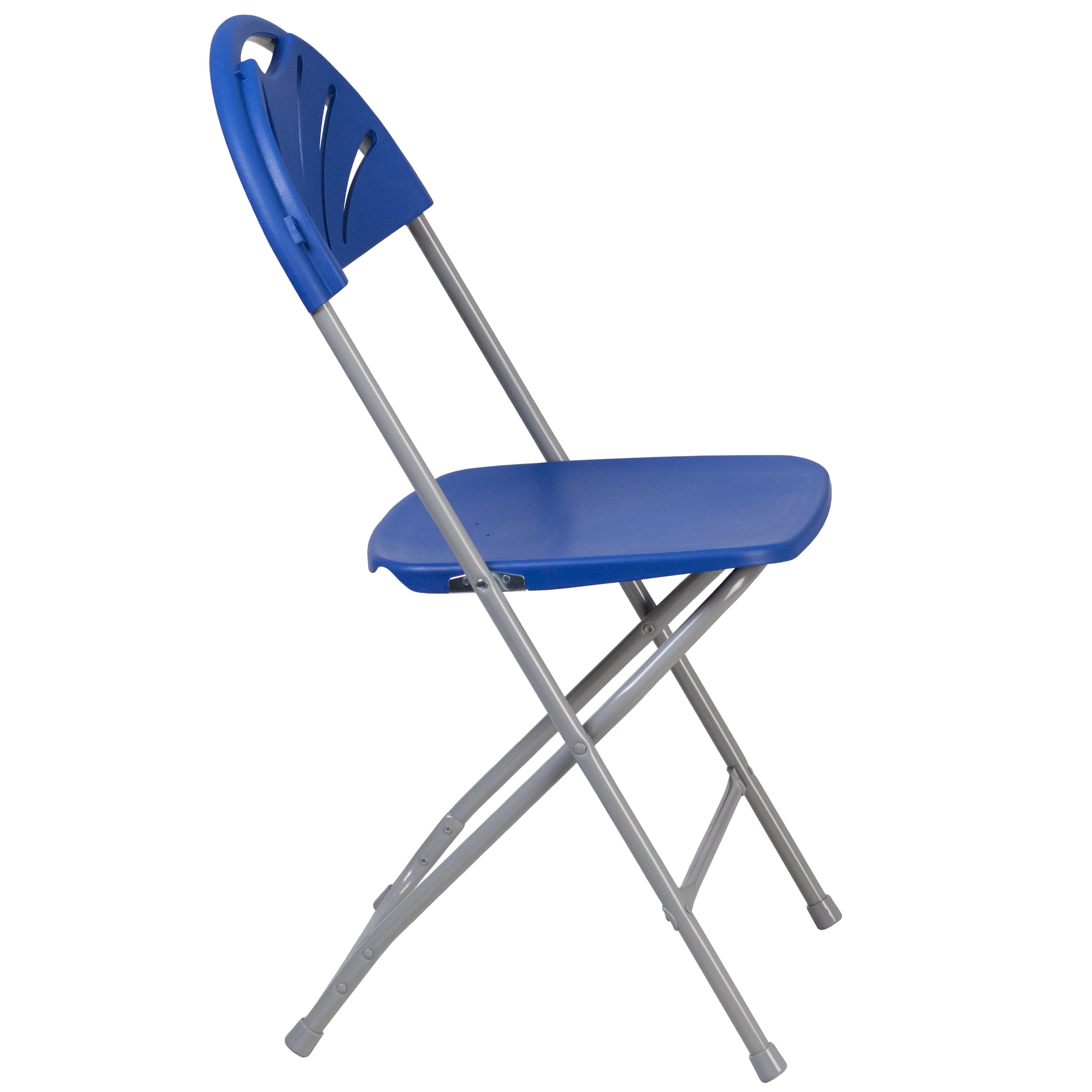 Series 650 lb. Capacity Plastic Fan Back Folding Chair