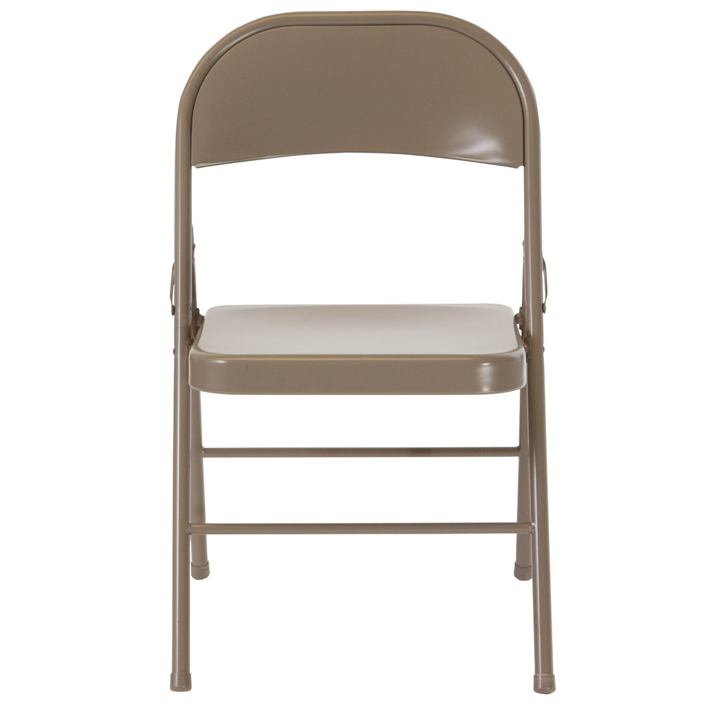 Series Double Braced Metal Folding Chair