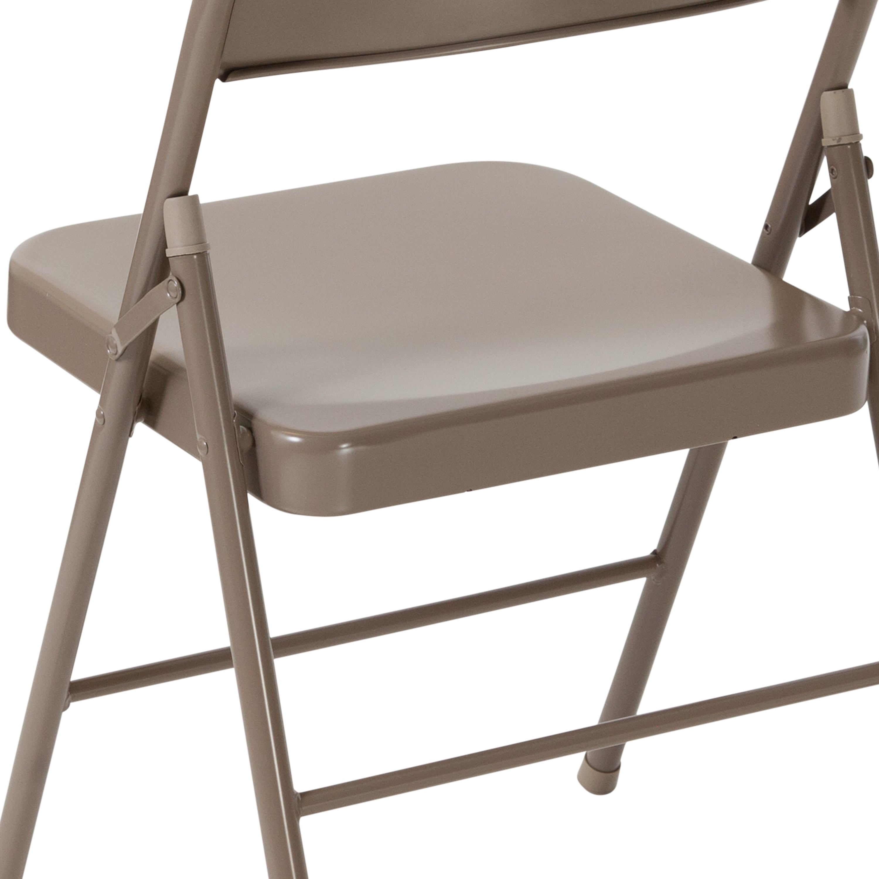 Series Double Braced Metal Folding Chair