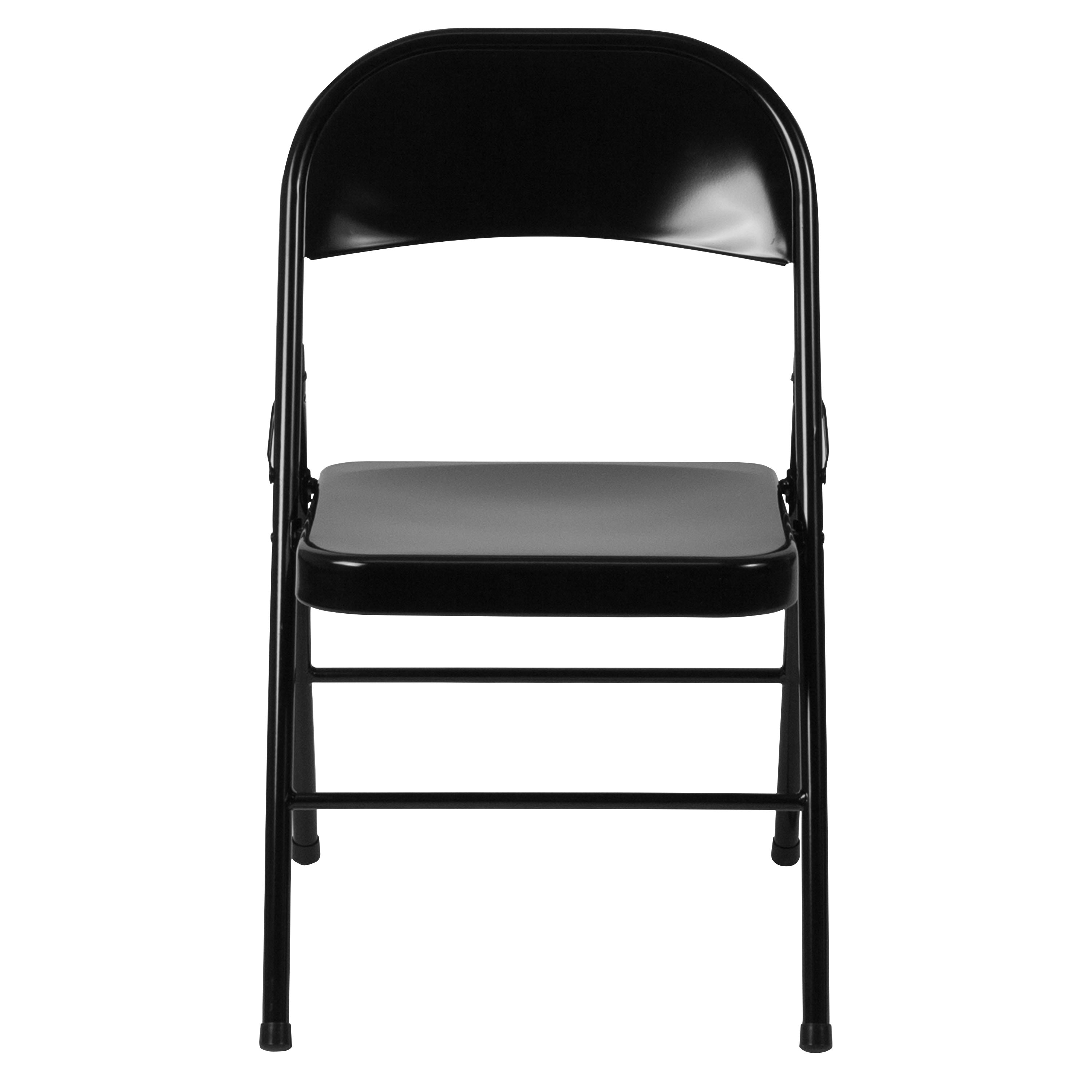 Series Double Braced Metal Folding Chair
