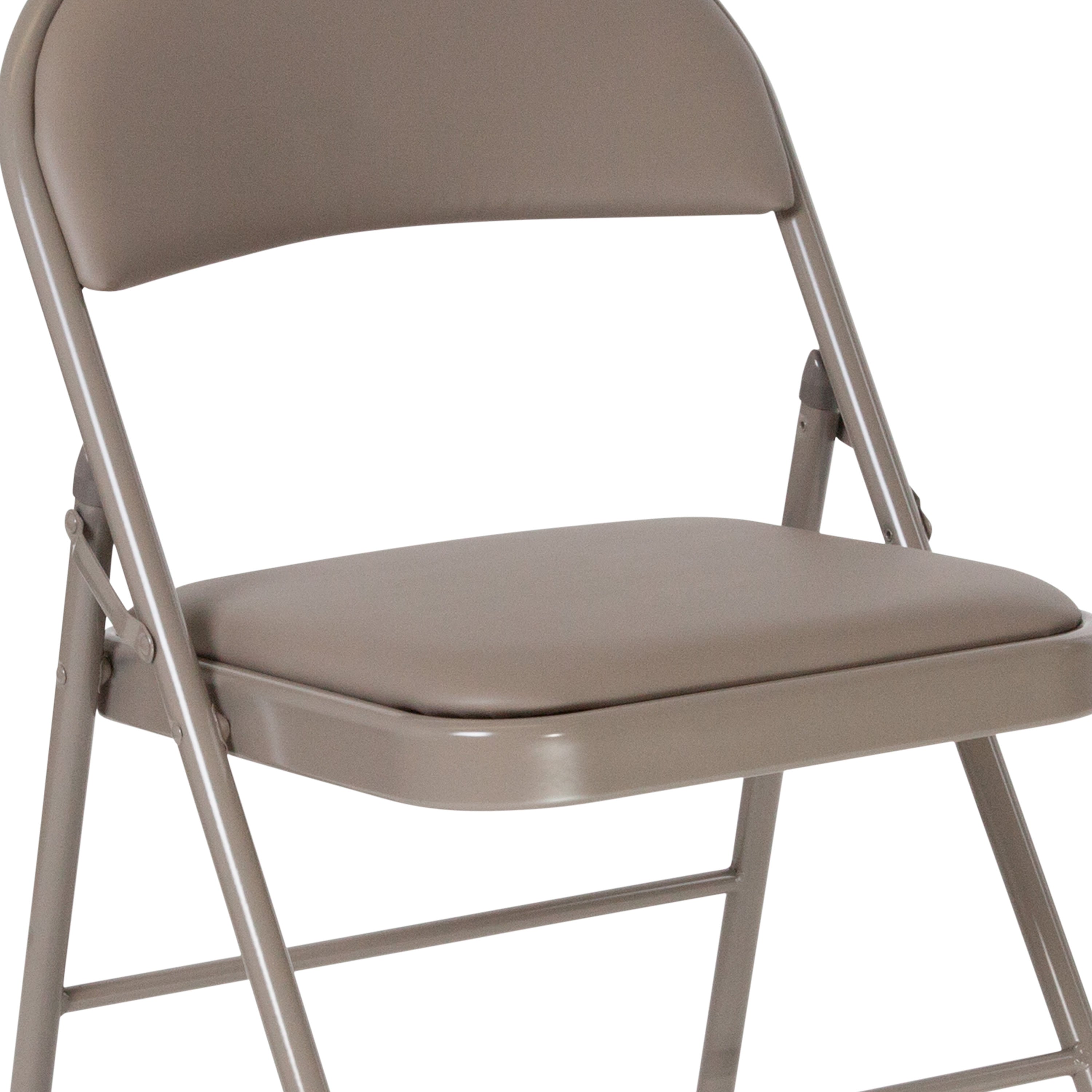 Series Double Braced Vinyl Folding Chair