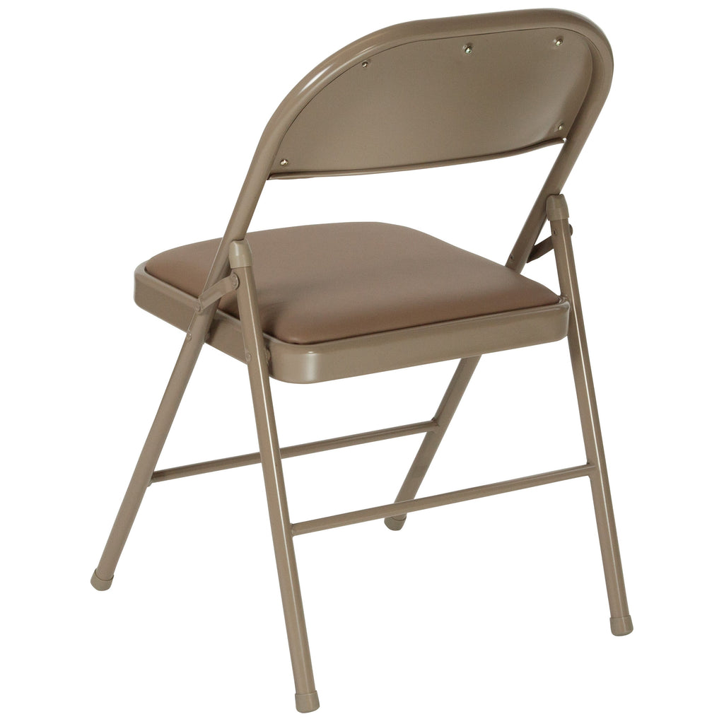 Series Double Braced Vinyl Folding Chair