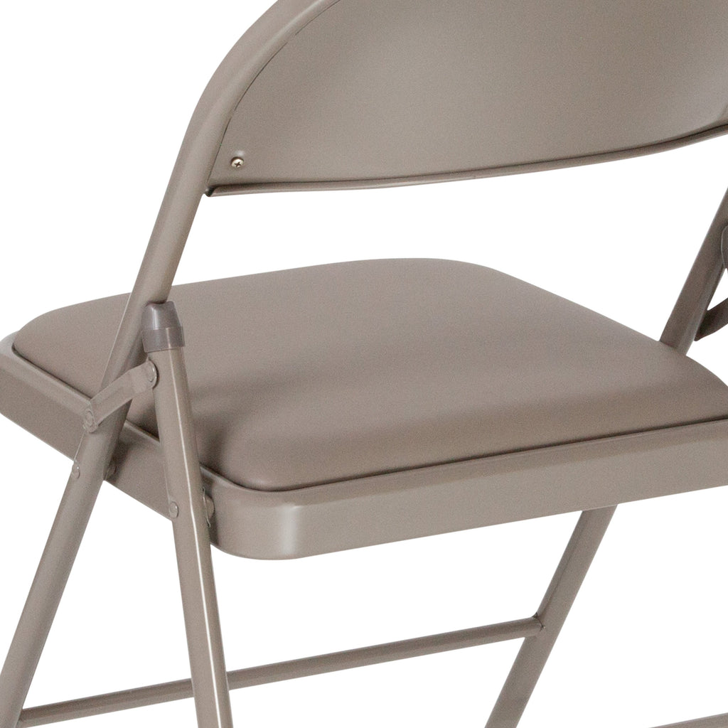 Series Double Braced Vinyl Folding Chair