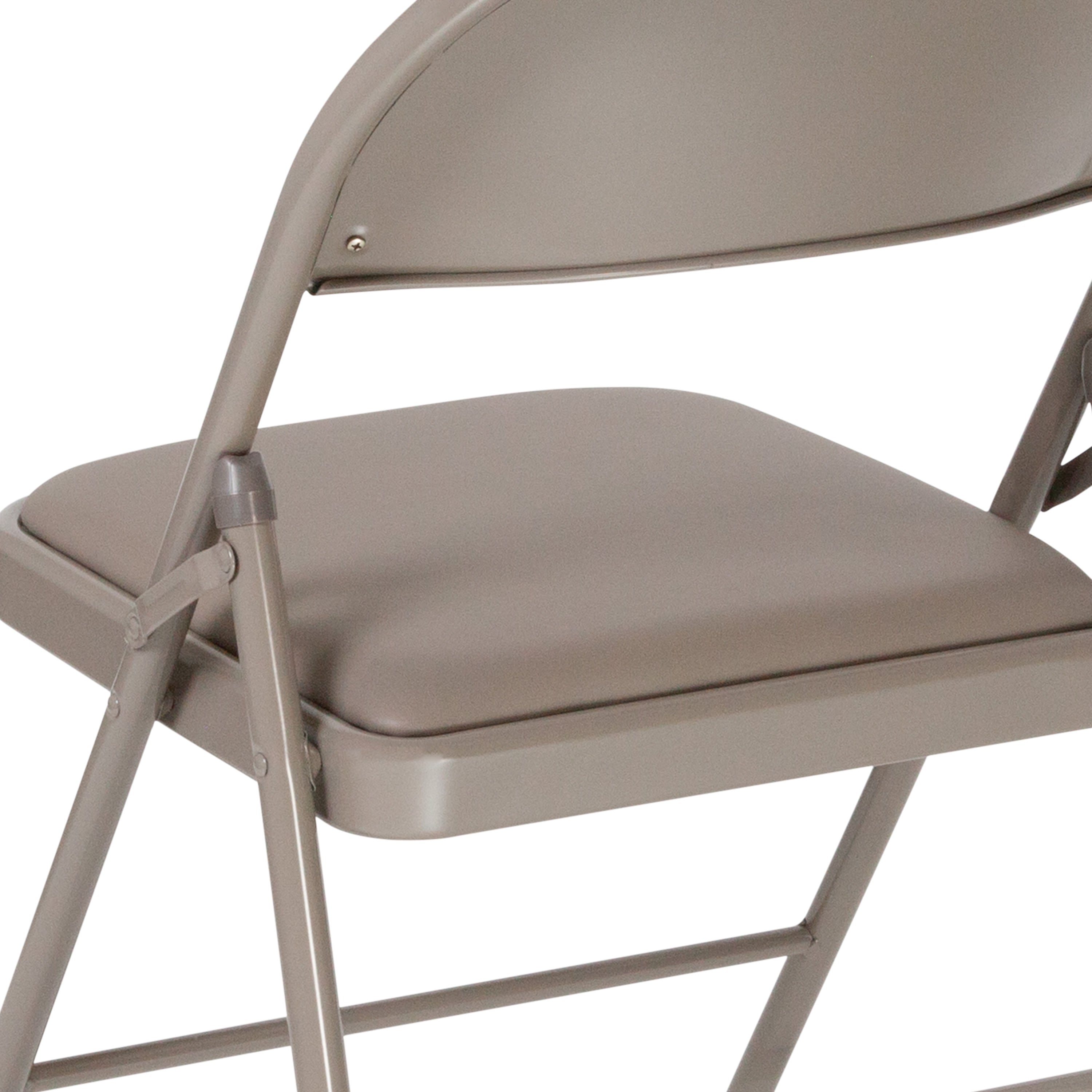 Series Double Braced Vinyl Folding Chair