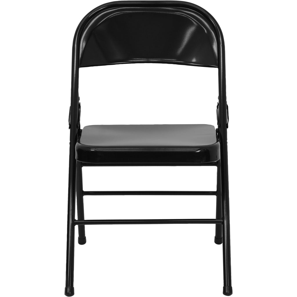 Series Triple Braced & Double Hinged Metal Folding Chair