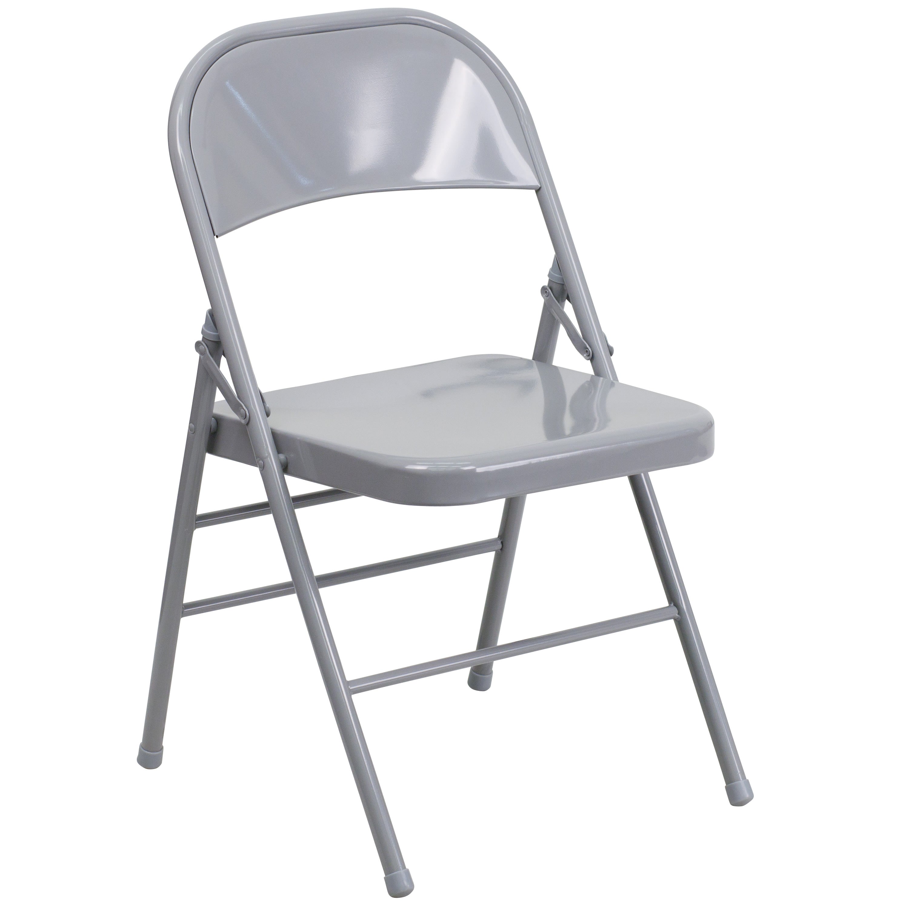 Series Triple Braced & Double Hinged Metal Folding Chair