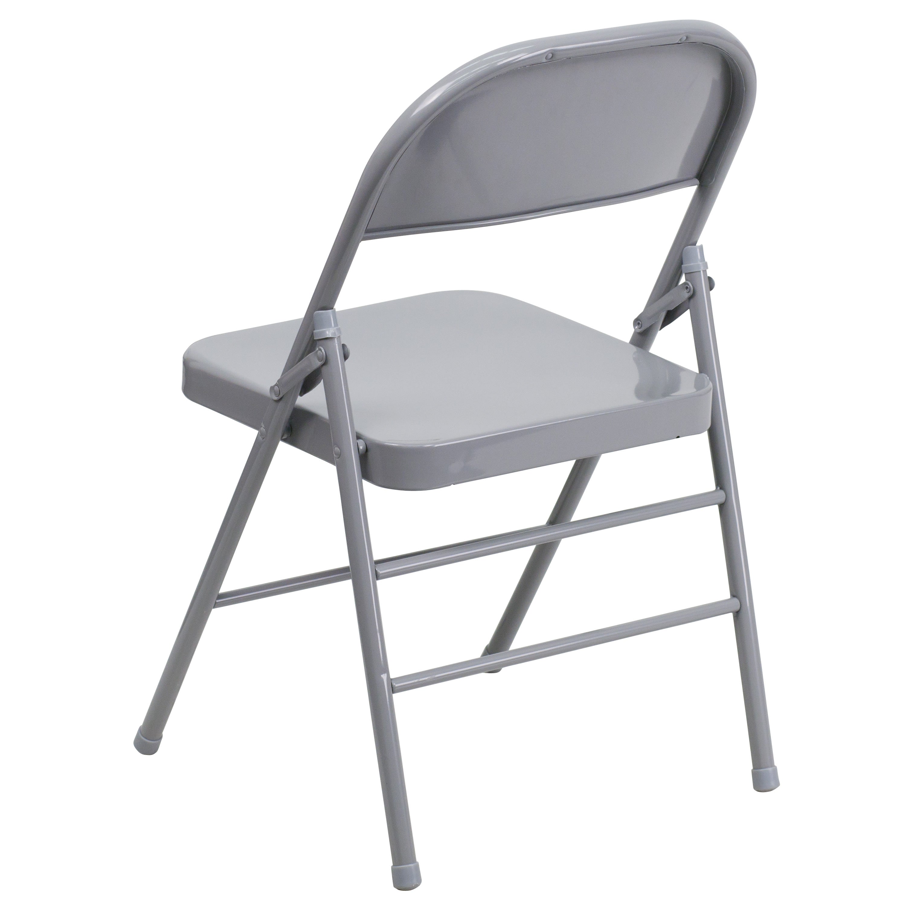 Series Triple Braced & Double Hinged Metal Folding Chair