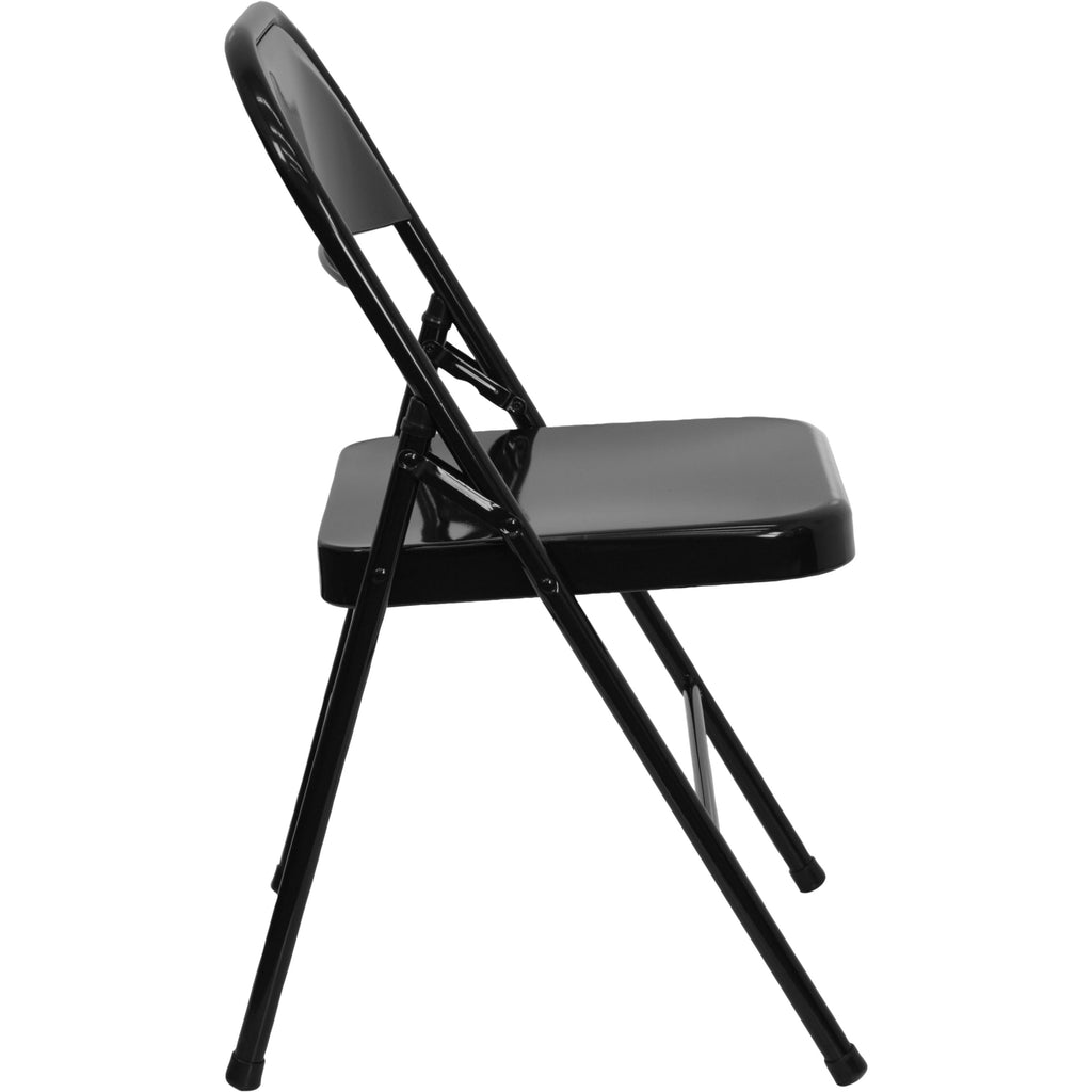 Series Triple Braced & Double Hinged Metal Folding Chair