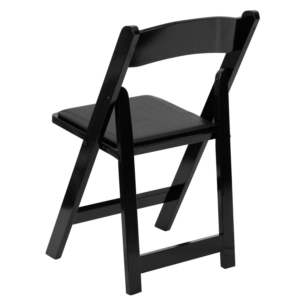 Series Wood Folding Chair with Vinyl Padded Seat