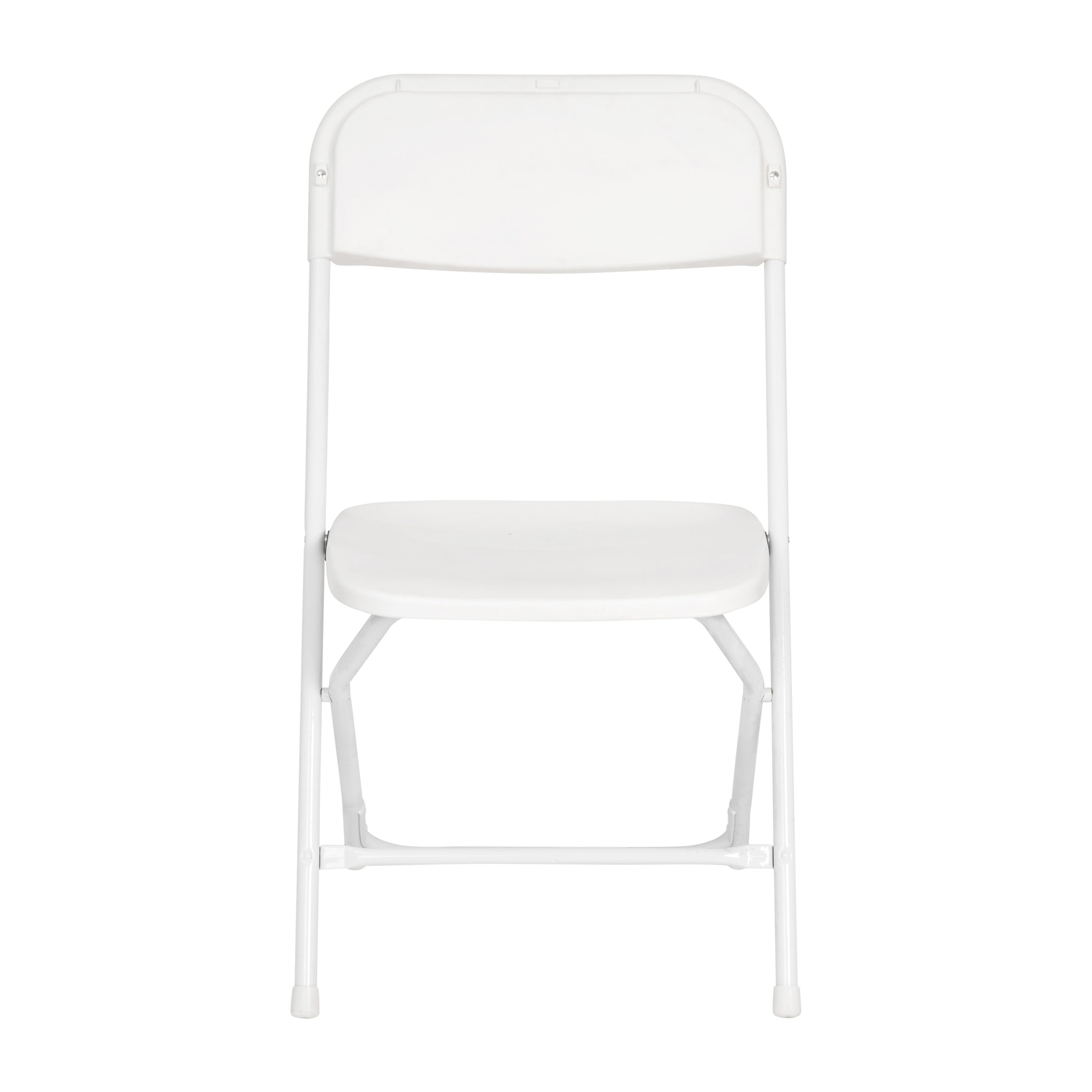 Big and Tall Commercial Folding Chair - Extra Wide 650LB. Capacity - Durable Plastic - 4-Pack
