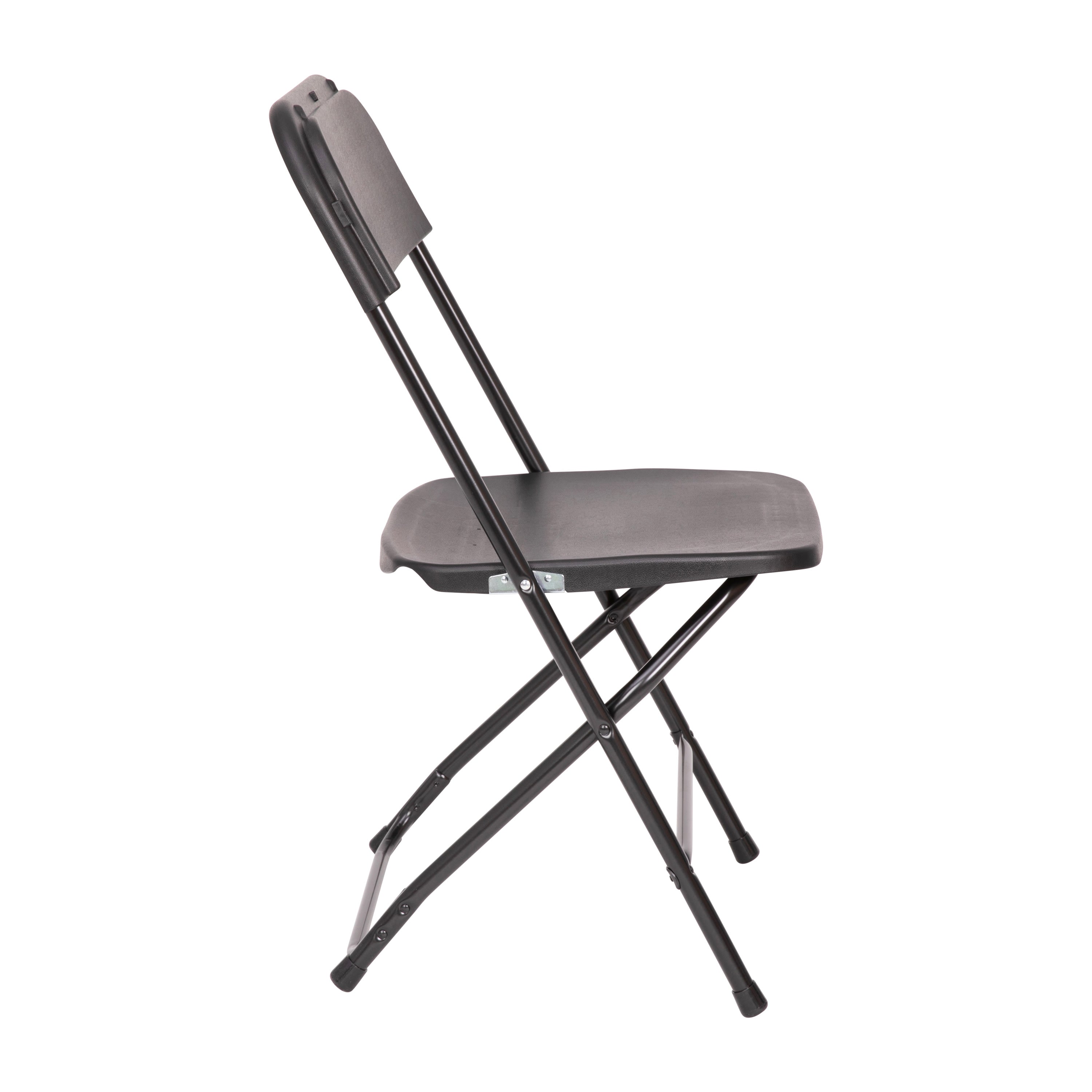 Big and Tall Commercial Folding Chair - Extra Wide 650LB. Capacity - Durable Plastic