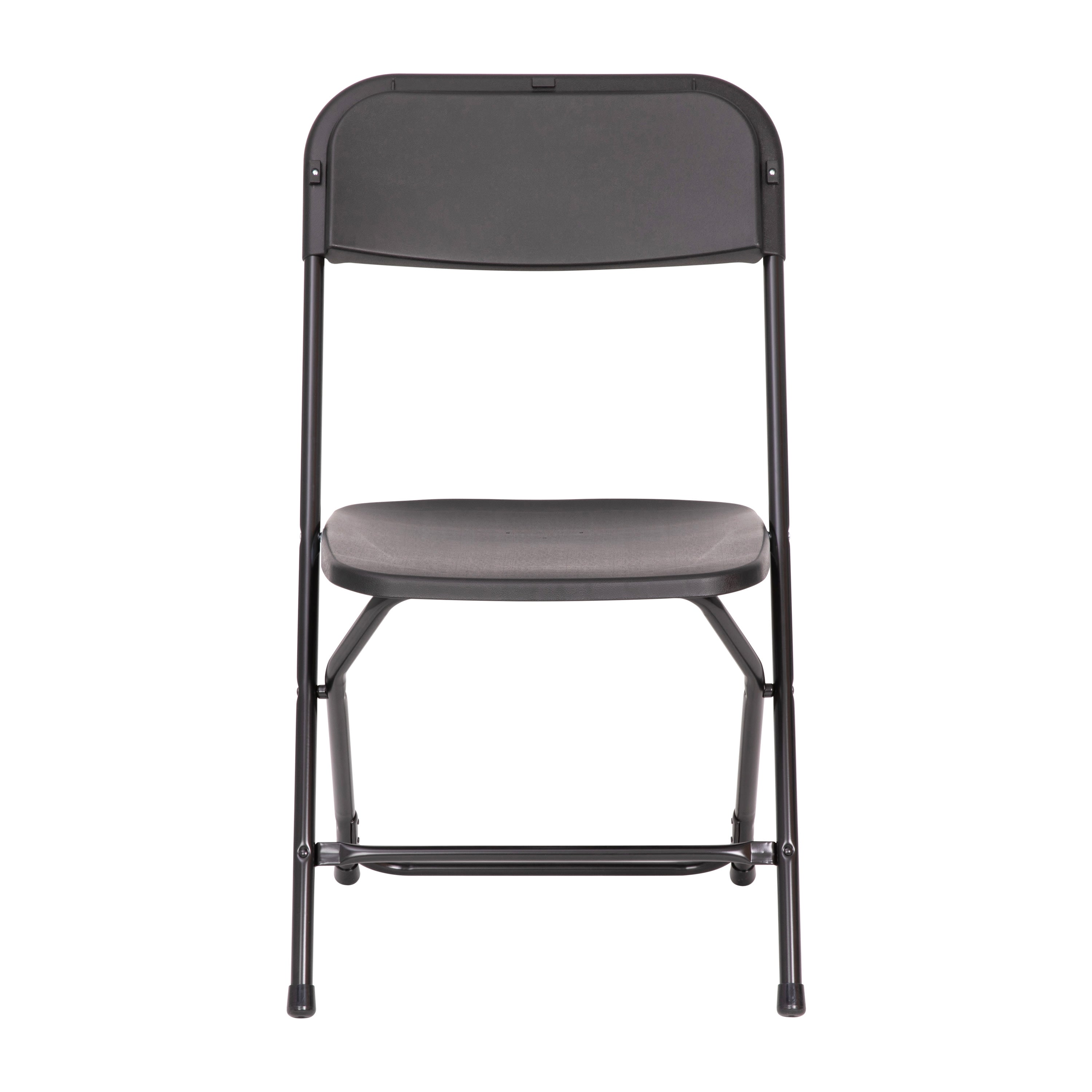 Big and Tall Commercial Folding Chair - Extra Wide 650LB. Capacity - Durable Plastic
