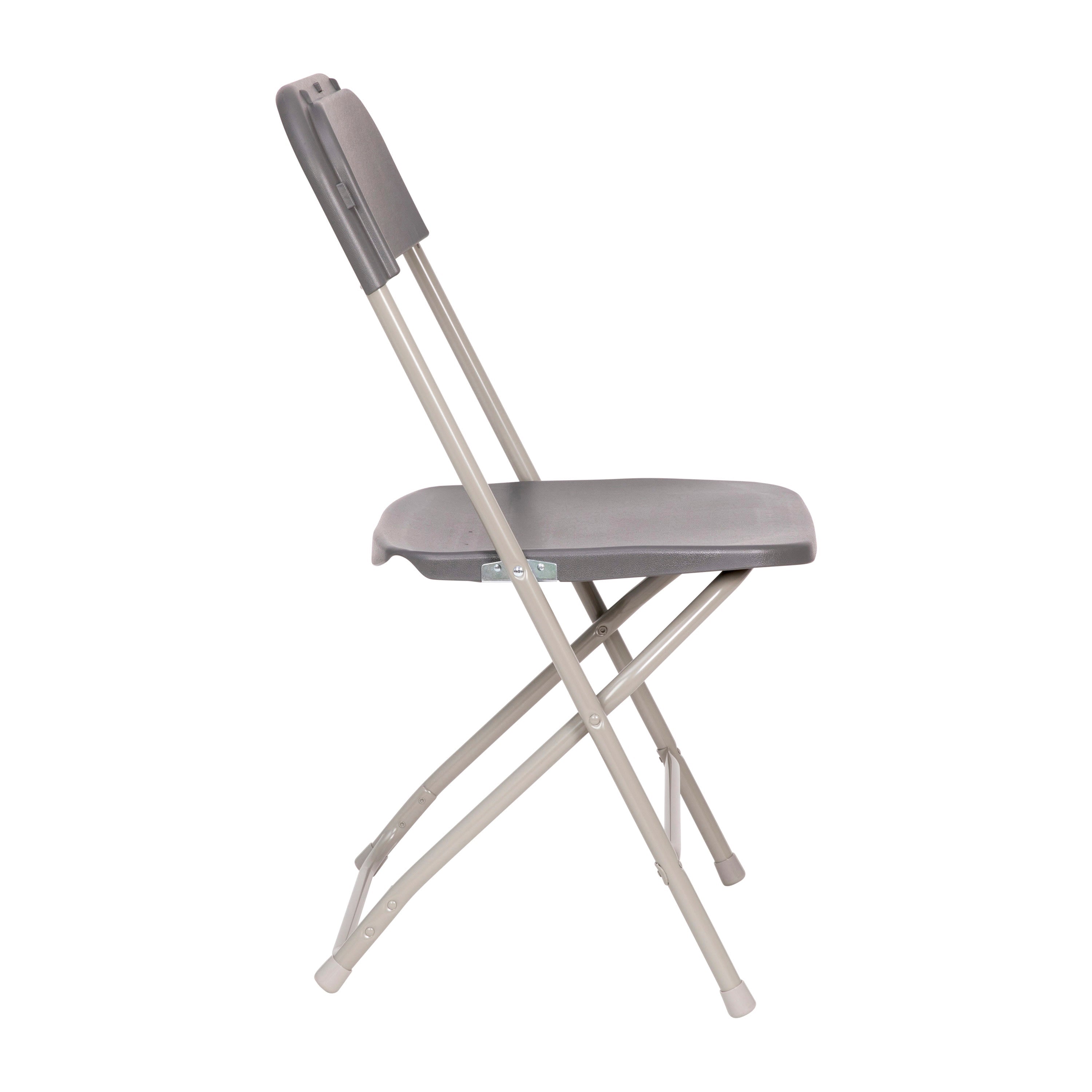 Big and Tall Commercial Folding Chair - Extra Wide 650LB. Capacity - Durable Plastic