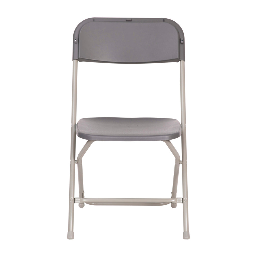 Big and Tall Commercial Folding Chair - Extra Wide 650LB. Capacity - Durable Plastic
