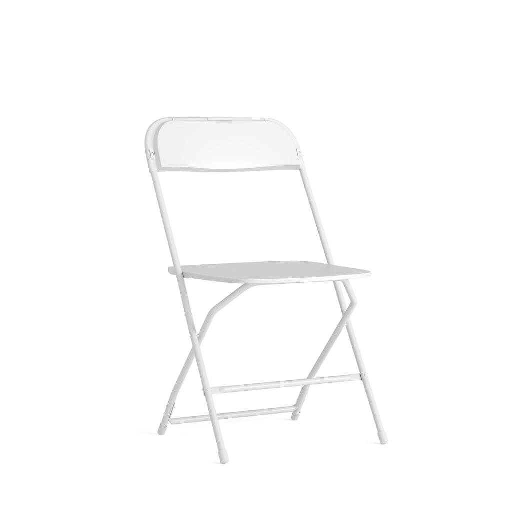 Big and Tall Commercial Folding Chair - Extra Wide 650LB. Capacity - Durable Plastic