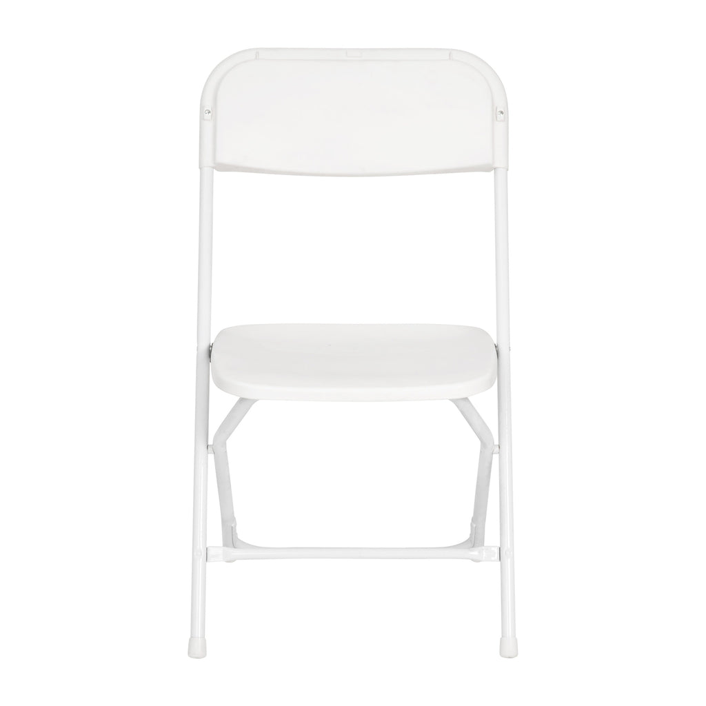 Big and Tall Commercial Folding Chair - Extra Wide 650LB. Capacity - Durable Plastic