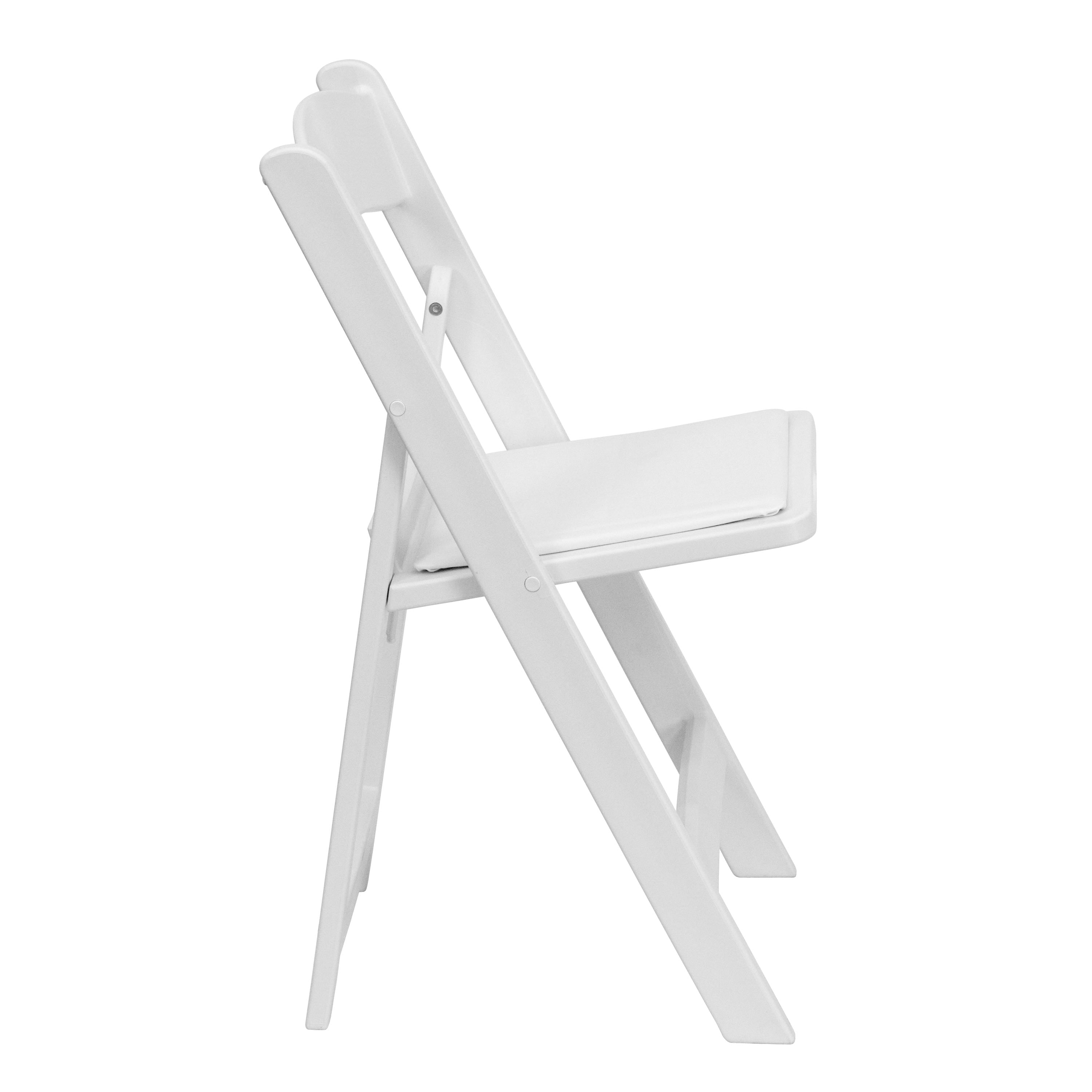 Folding Chair - Stackable Resin – 800LB Weight Capacity Event Chair