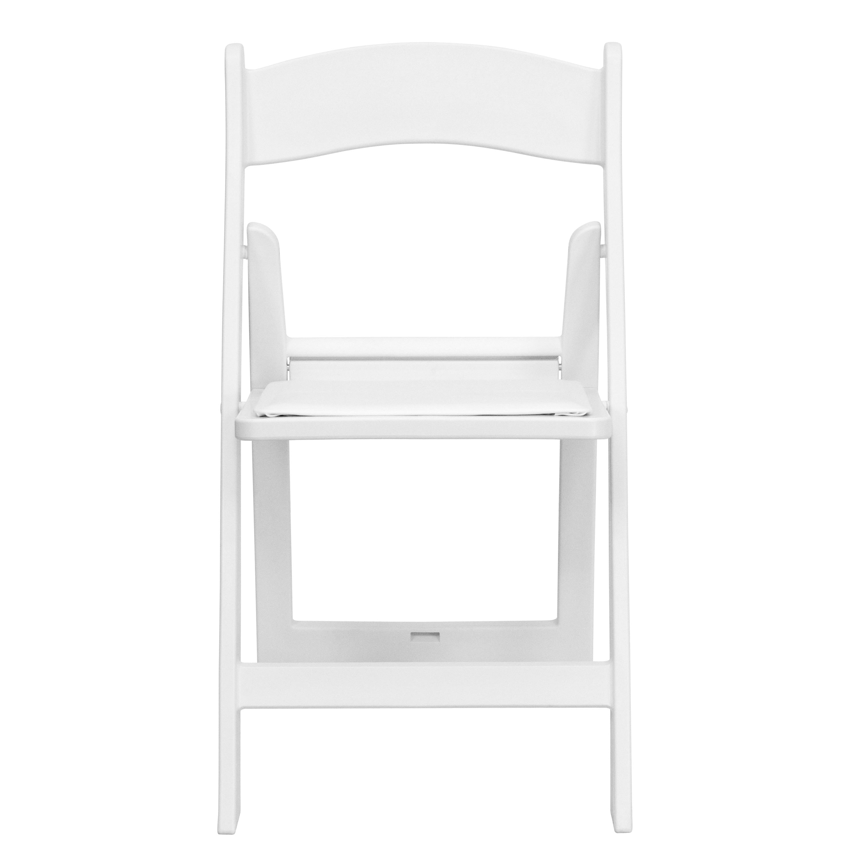Folding Chair - Stackable Resin – 800LB Weight Capacity Event Chair