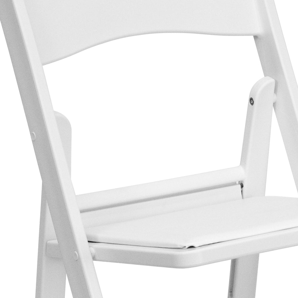 Folding Chair - Stackable Resin – 800LB Weight Capacity Event Chair