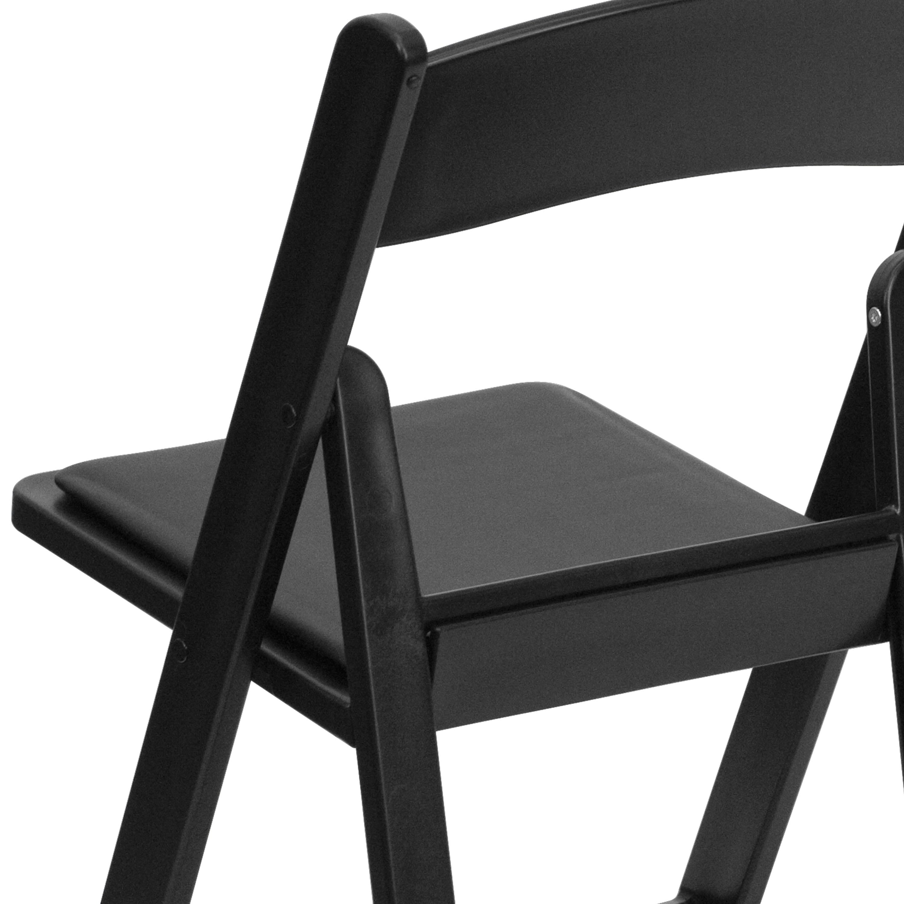 Folding Chair - Stackable Resin – 800LB Weight Capacity Event Chair