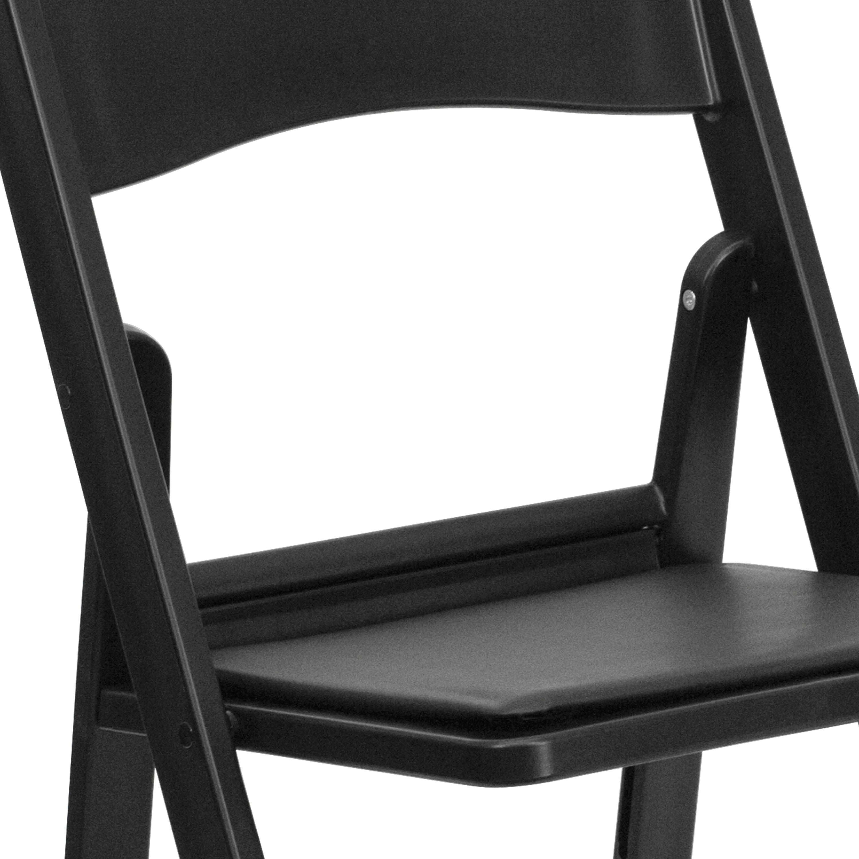 Folding Chair - Stackable Resin – 800LB Weight Capacity Event Chair