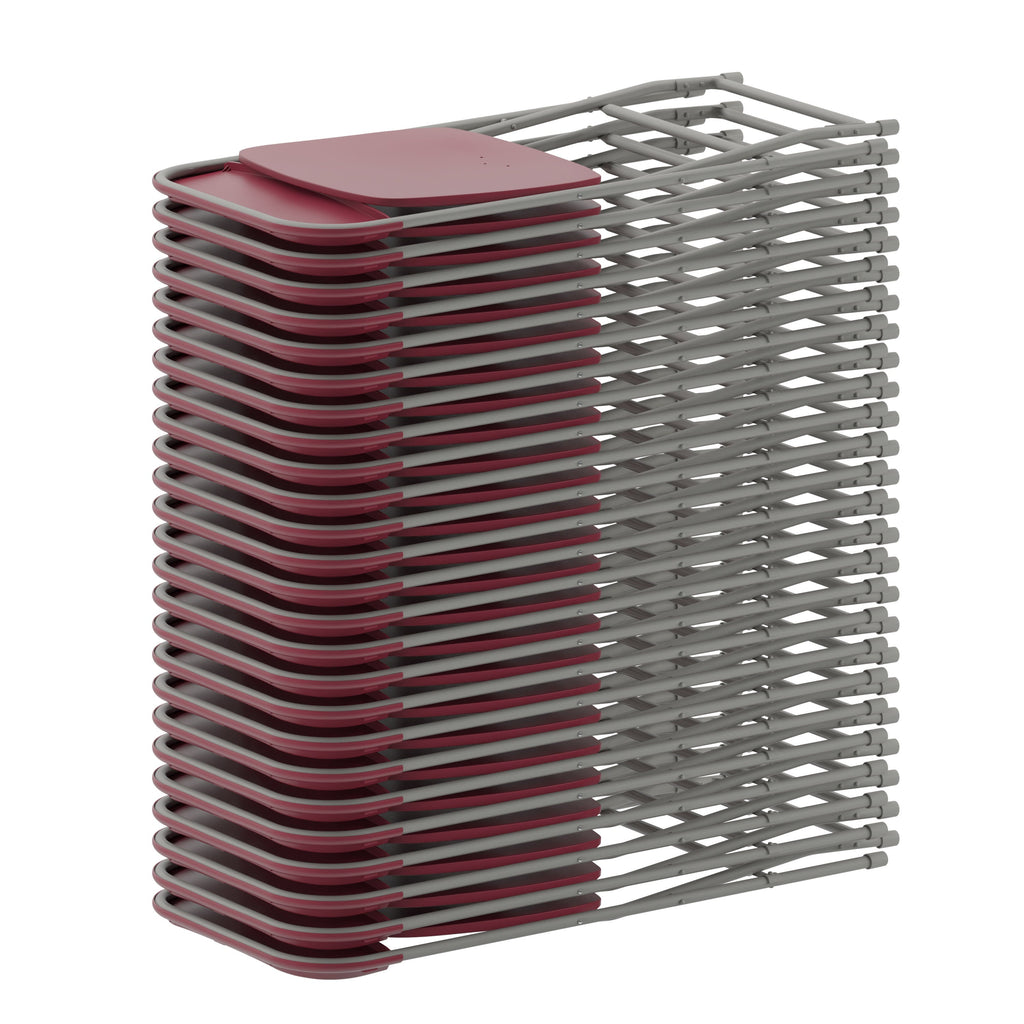 Series Plastic Folding Chair - 650LB Weight Capacity