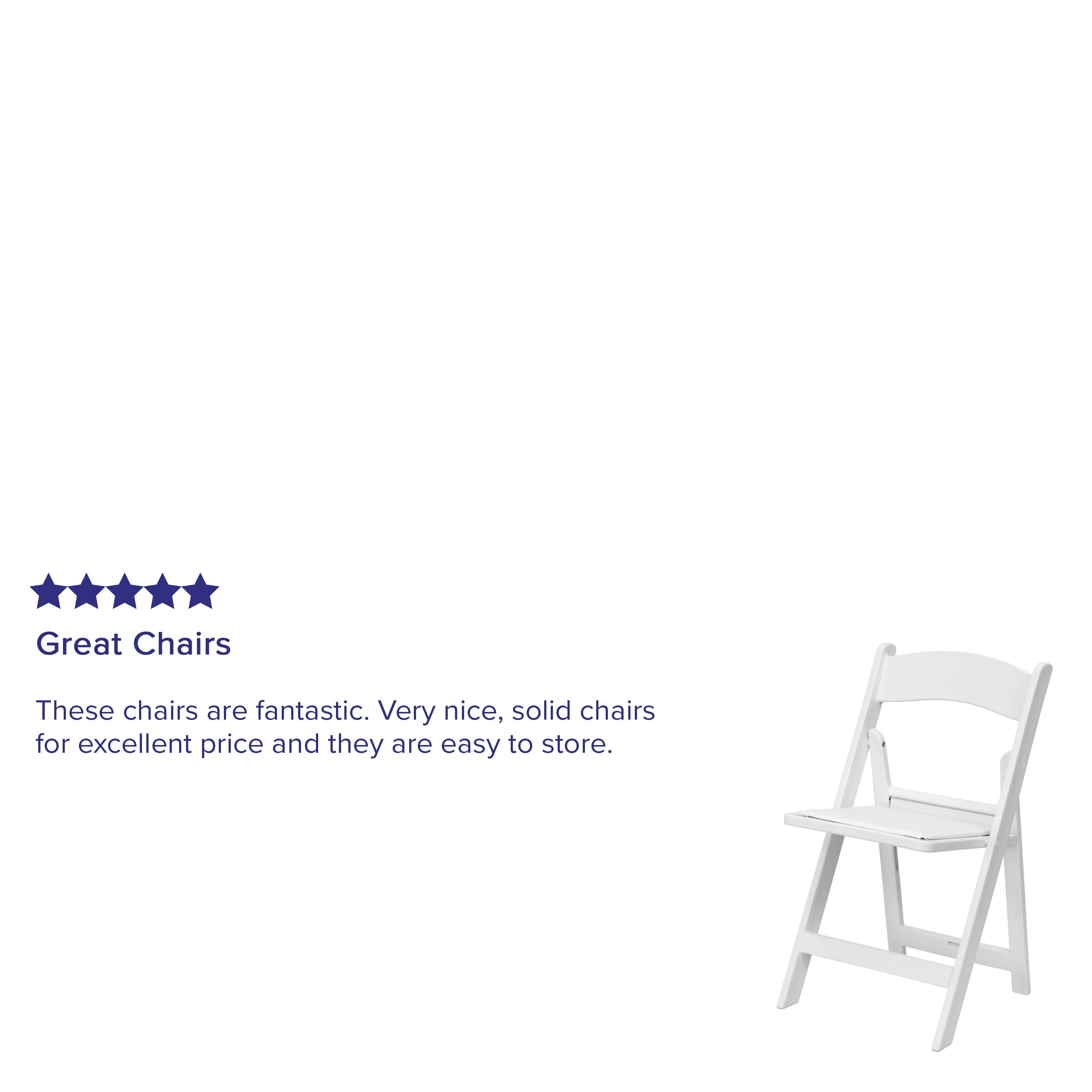 Kids Resin Folding Chair with Vinyl Padded Seat