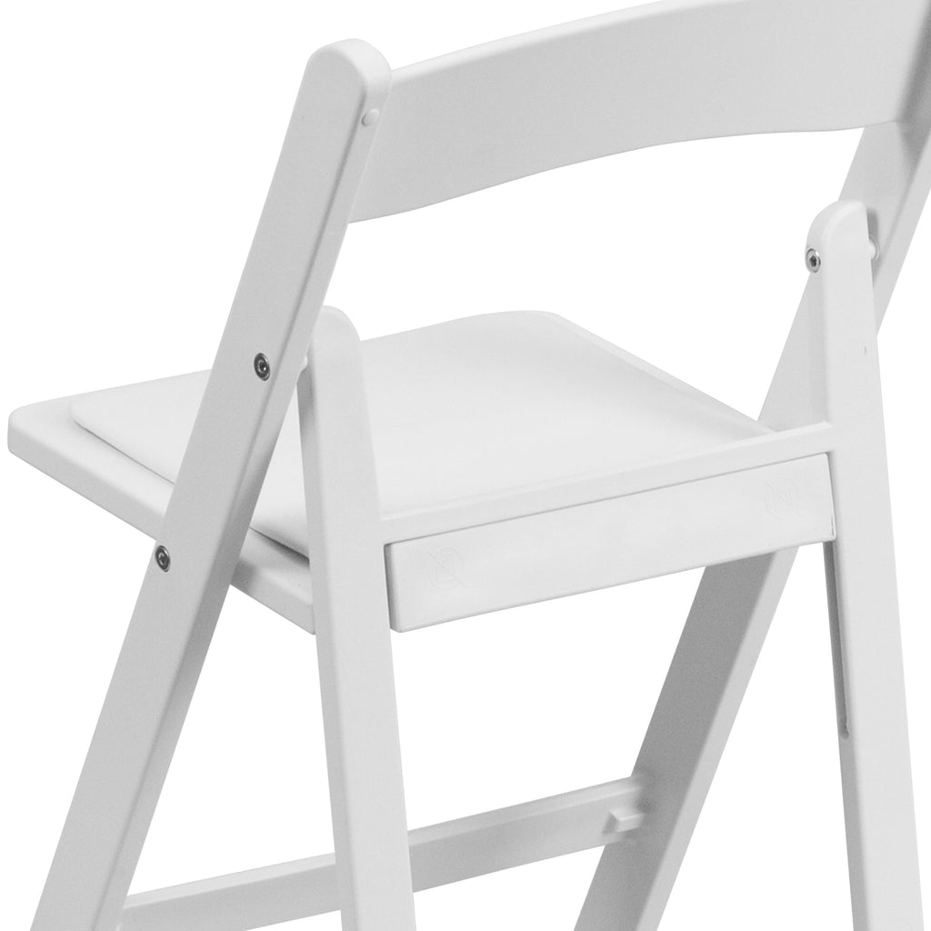 Kids Resin Folding Chair with Vinyl Padded Seat